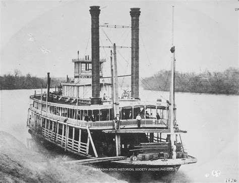 Steamboatin On The Missouri History Nebraska