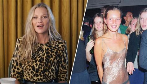 Kate Moss Had No Idea Infamous S Naked Dress Was See Through Newshub