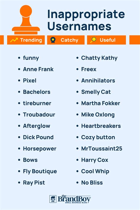 800 Inappropriate Usernames Ideas With Generator Brandboy