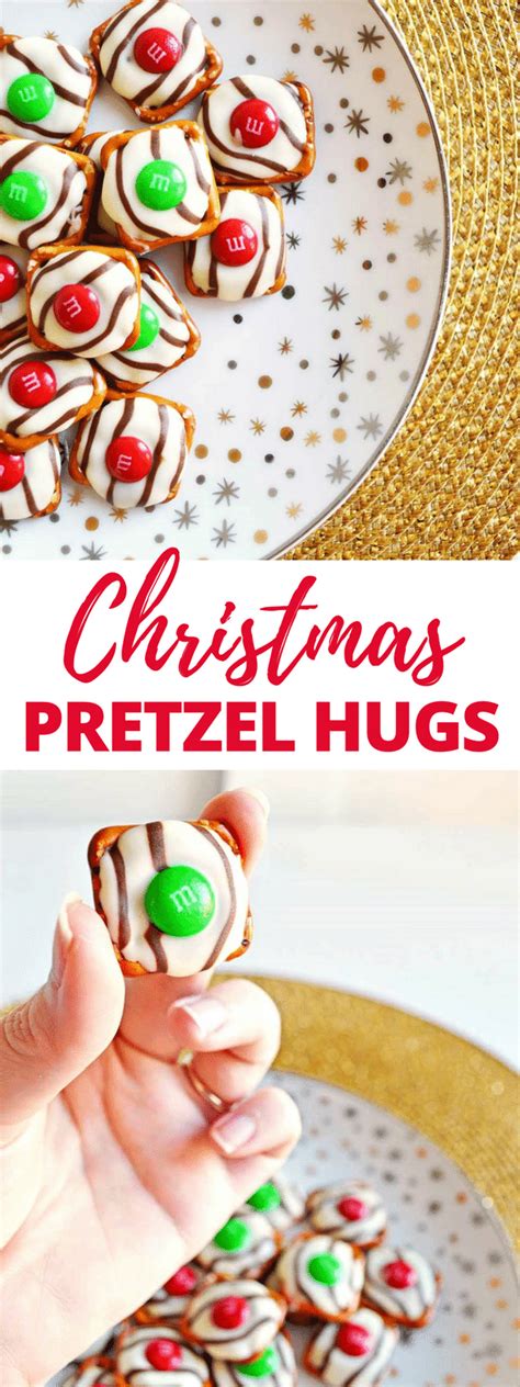 Quick And Easy 3 Ingredient Christmas Pretzel Hugs Recipe