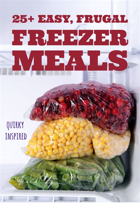 Freezer Meal Recipes Easy Freezer Meals That Will Save You Time