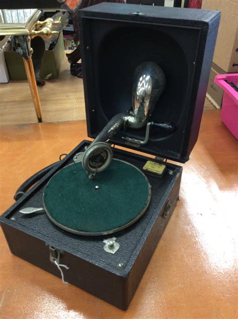 Lot 704 Decca Crescendo Portable Record Player In