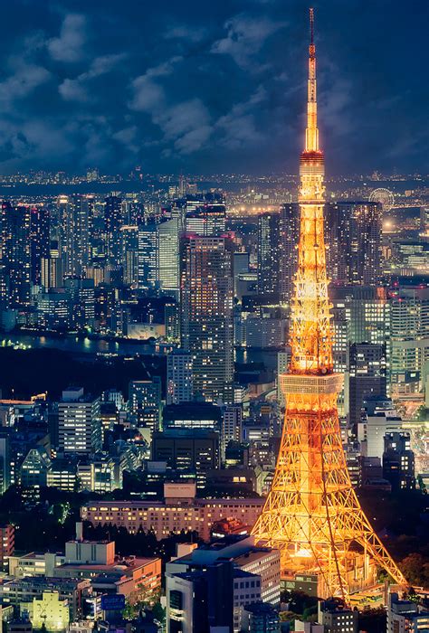 Tokyo Towerjapan Most Beautiful