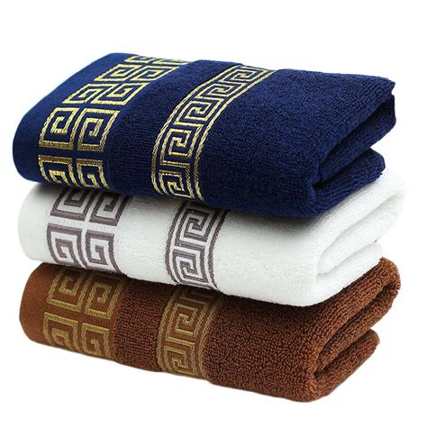 3575cm Decorative Cotton Terry Hand Towelselegant Embroidered
