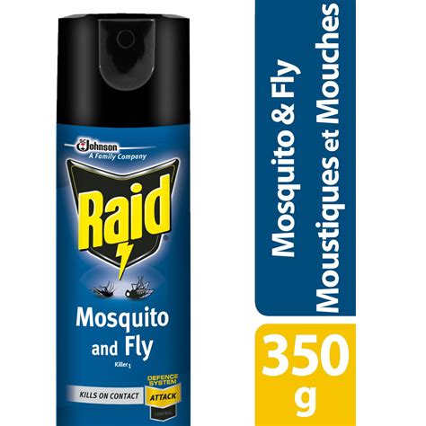 Raid Mosquito And Fly Insect Killer Spray 350g Walmart Canada