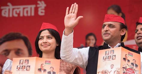 ‘only Cycle Only Akhilesh Dimple Yadavs Call To Voters