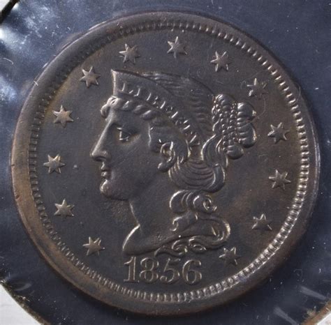 1856 Large Cent Au