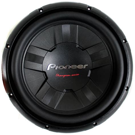 Pioneer 12 Inch 1400 Watt Subwoofer Car Audio Power 4 Ohm Svc Sub Ts