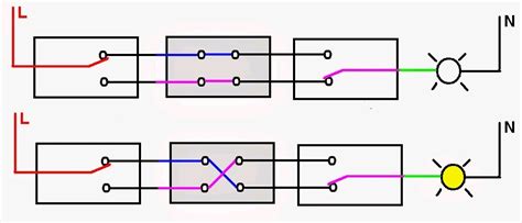 Diagrama De Como Conectar Un Apagador De 4 Vias Telefono Hula