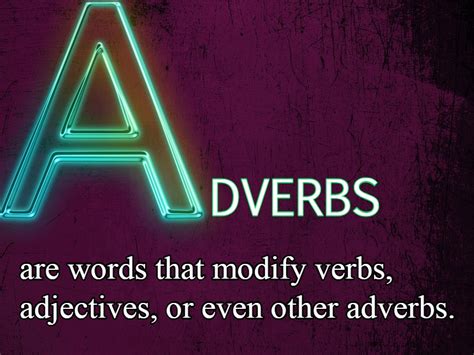 A Detailed Look Into Adverbs And When To Use Them Writing Courses