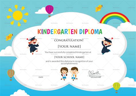If you homeschool your preschooler or you teach in a classroom, it's a great idea to celebrate the end of the year. Kindergarten Graduation Certificate - Calep.midnightpig.co ...