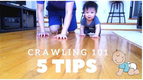 How To Teach A Baby To Crawl 5 Best Tips And Tricks Youtube