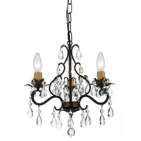 Oil Rubbed Bronze Chandelier With Crystals Home Design Ideas