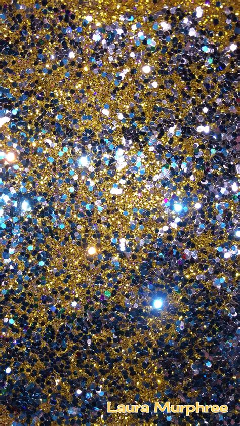 Glitter Phone Wallpaper Sparkle Background Colorful Silver Gold Blue