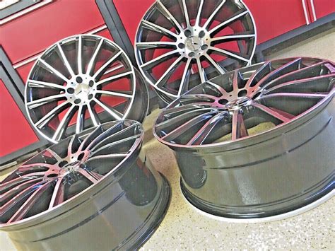 Mercedes 20 Inch Staggered Wheels Rims Set4 New Gl450 Gl550 Ml350 Ml550