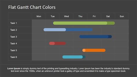 Editable Gantt Chart For Powerpoint Slidemodel