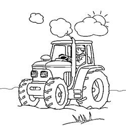 Coloriage tracteur à imprimer ️ dessin de tracteur à colorier ️ fan de l'agriculture et de tracteur 🚜, de la nature, te voici dans la catégorie de tracteur à imprimer. Ausmalbild Traktor - Jetzt spielen auf Neueaffenspiele.de