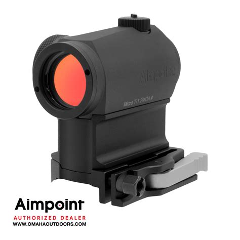 Aimpoint Micro T 1 Reflex Red Dot Sight Ar 15 Ready Mount 2 Moa Reticle