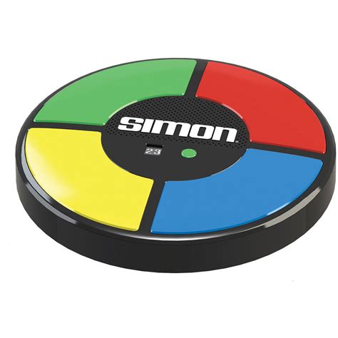 Simon Says Memory Game Electronic Digital Handheld Light Sound Pattern