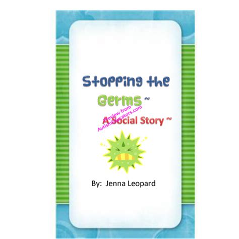 Stopping the Germs~ A Social Story | Social stories, Social skills autism, Social skills lessons
