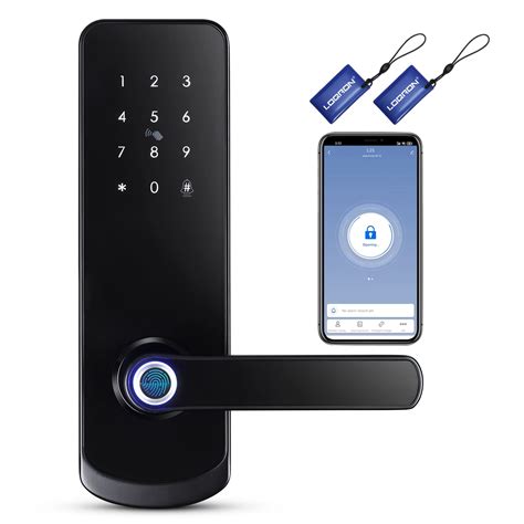Buy Loqron Fingerprint Smart Door Lock Security Keyless Entry Door