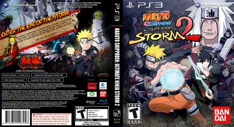 Naruto Shippuden Ultimate Ninja Storm 2 Playstation 3 Ultra Capas
