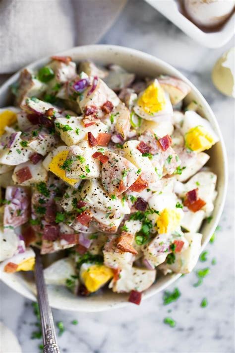 Creamy Whole Potato Salad The Best Paleo Potato Salad Recipe With