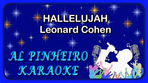 Hallelujah Leonard Cohen Karaoke Youtube