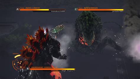 GODZILLA PS4 Burning Godzilla Vs Biollante And Angurius YouTube