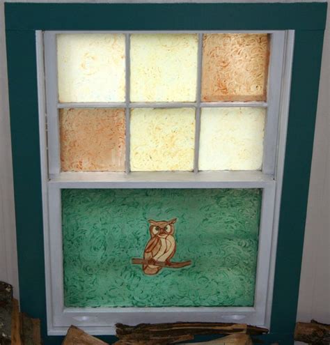 Tucker Treasures Painted Glass Window Window Painting Glass Window
