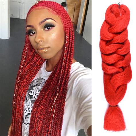 38 Top Images Red Braid Hair Braided Hairstyle Red Hair Extensions On