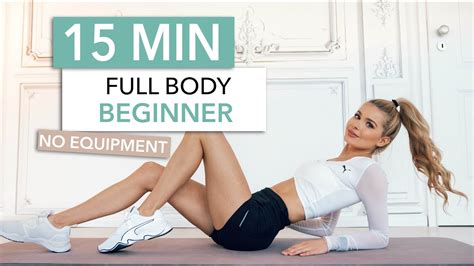 15 min full body workout beginner friendly let s train together no equipment i pamela reif