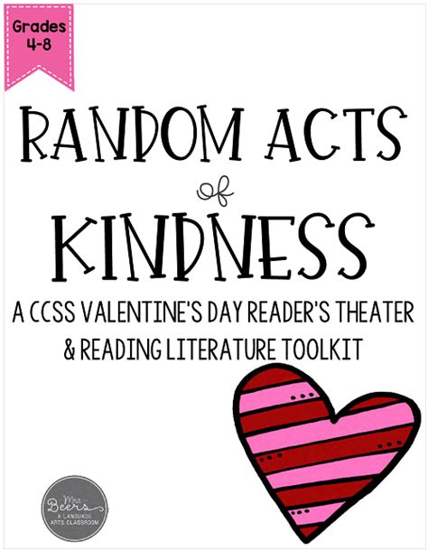 A Fun Valentines Day Activity For The Middle Grade Classroom