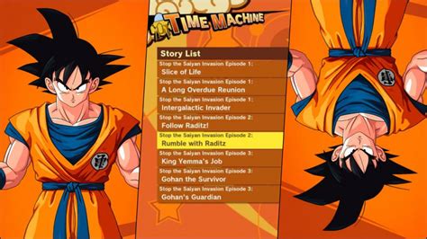 Description:relive the story of goku and other z fighters in dragon ball z: Dragon Ball Z: Kakarot recibe la Máquina del Tiempo ...