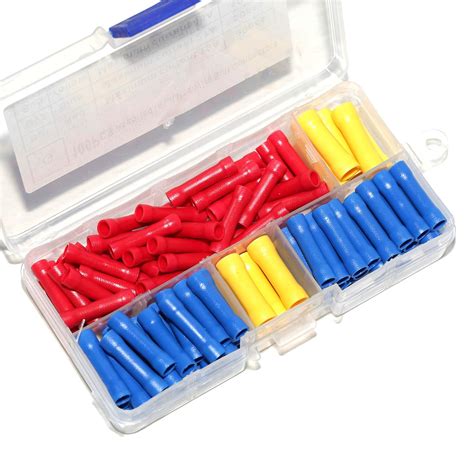 Electrical Connectors Ginsco 100pcs 10 22 Awg Assorted Insulated