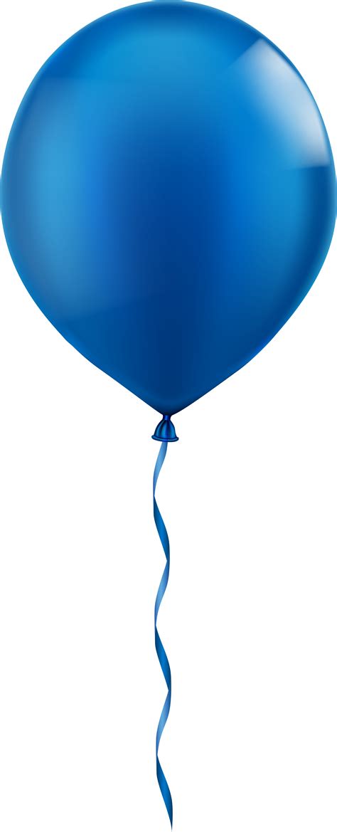Download Blue Balloon Png Png Image With No Background