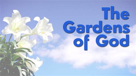 The Gardens Of God Rosendale Christian Church