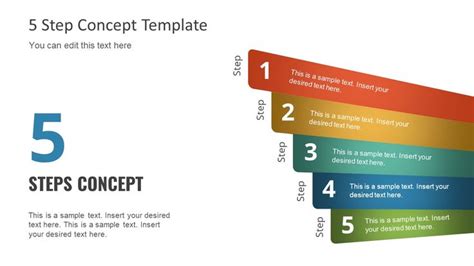 Free 5 Step Concept Design For Powerpoint Powerpoint Slide Designs