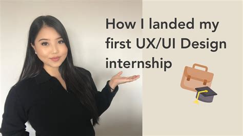 How I Landed my First UX/UI Design Internship - YouTube