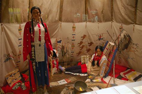 Lakota Tipi Interior Scene Native American Teepee Native American