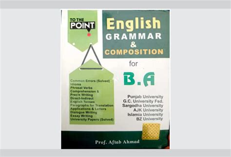 Ba English Grammar And Composition By Aftab Ahmad
