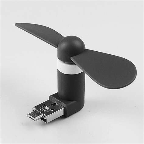Usb Gadget 100 Tested Mini 2 In 1 Portable Micro Usb Fan For Iphone 5
