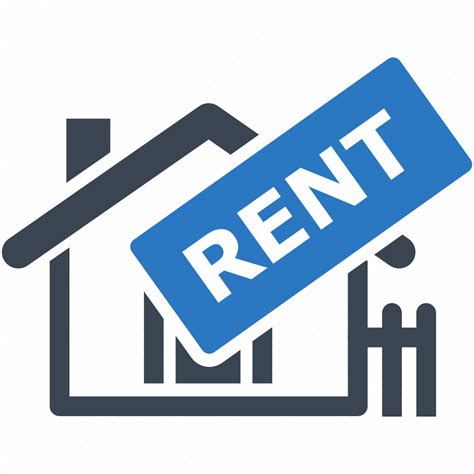 House Real Estate Rent Home Rent Sign Icon Download On Iconfinder