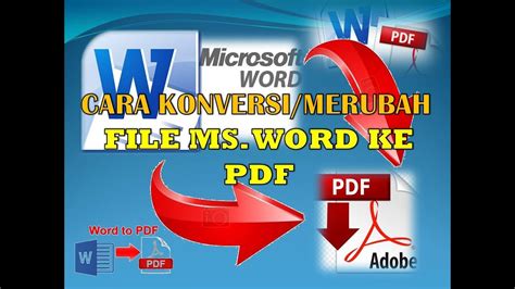 Cara Merubah File Word Ke PDF Nitro Pro YouTube