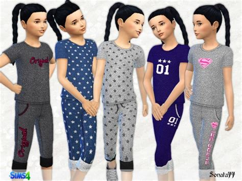 The Sims Resource S77 Set For Girl 03 By Sonata77 • Sims 4 Downloads