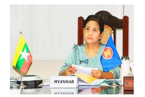 Myanmar Unknown Gunman Shots Central Bank Vice Governor Daw Than Than Swe