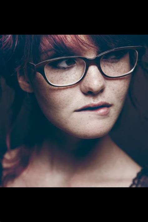 Nerdy Redhead Sooo Hott Freckles Girl Girls With Glasses Freckles