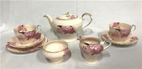 Aynsley Pink Roses Tea Set Aynsley Ceramics
