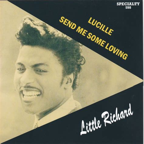 Little Richard Lucille 1957 Specialty 598 Record And 2 Custom Picture