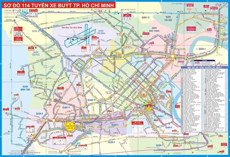 TravelScape Engineer Ho Chi Minh City Bus Routes Map